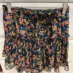 Misa Los Angeles Marion Abstract Floral skirt